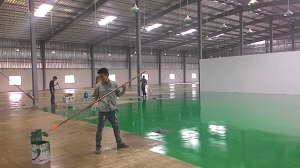 QUY TRÌNH SƠN EPOXY HỆ LĂN 3 LỚP